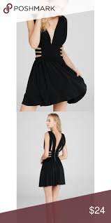 Greek Express Black Cutout Dress Black Cutout Dress Dresses Cutout Dress
