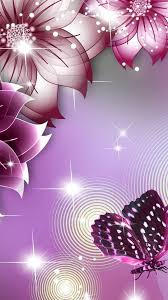 Daily additions of new, awesome, hd nature wallpapers for desktop and phones. Purple Butterfly Cellphone Wallpaper 2021 Cute Wallpapers