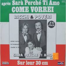 Слушать песни и музыку ricchi e poveri онлайн. M Innamoro Di Te By Ricchi E Poveri Sp With Mabuse Ref 118080083