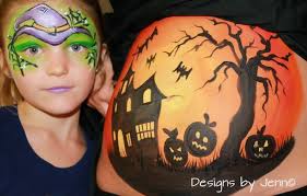 Designs By Jenn Prenatal Belly Painting