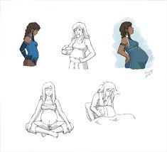 Pregnant Days Avatar Cartoon Avatar Airbender Korra Avatar