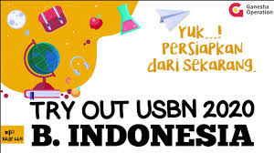 Soal try out ganesha operation kelas 6 berikut ini adalah soal usbn 2020 bahasa indonesia yang merupakan kumpulan file dari berbagi sumber wallpaper tentang soal try out ganesha operation kelas 6 yang bisa bapakibu gunakan dan diunduh secara gratis dengan menekan tombol download biru dibawah ini. Ganesha Operation Pembahasan Materi Try Out Usbn Sd Februari 2020 Bahasa Indonesia Youtube