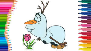 Dibujos Para Colorear Frozen Olaf