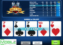 You can also play up to 100 hands at a time, therefore the more hands you bet with, the greater your potential winnings will be. How To Play Jacks Or Better Video Poker Mobile Betting Site