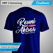 Dengan pengalaman mengerjakan ribuan order, kami siap memberi solusi terbaik agar anda memiliki seragam yang tampil berkelas, unik, menarik, dapat meningkatkan kesolidan tim, serta menguatkan citra profesionalisme usaha anda. Desain Baju Alumni Smp Keren Desain Baju