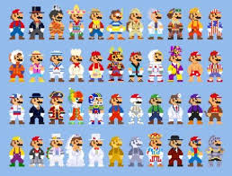 Super Mario Odyssey Costumes 8 Bit Sprites By Lustriouscharming Super Mario Art Super Mario Mario Art