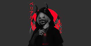 Please contact us if you want to publish a red anime wallpaper on our site. Anime Red Mask Girl Hd Anime 4k Wallpapers Images Backgrounds Photos And Pictures