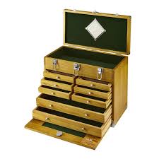 Tool shop brand tool chest. Wood Tool Chest W 8 Wood Tool Drawers