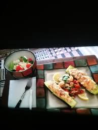 These stuffed zucchini boats are loaded with juicy, fiesta seasoned shrimp, sweet corn, crunchy bell peppers, punchy red onions, spicy jalapenos all tossed with fresh lime juice and zesty cilantro. Southwest Stuffed Zucchini Recipe Allrecipes