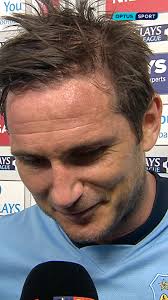 Frank Lampard was lost for words after becoming a Manchester City  goalscorer AGAINST his beloved Chelsea Football Club 😭🩵