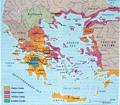 Various Branches Of The Greek Race Came To The Balkan Region In Successive Waves The Ionians The Most Brillia Greek History Greek City States Historical Maps