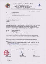 Untuk file word yang sudah jadi silahkan download link dibawah ini. Contoh Surat Undangan Rapat Anggota Tahunan Koperasi Contoh Surat