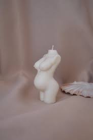 Pregnant Lady Candle Body Shape Kultcandles