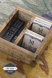 A new technology combines the coffee table with a universal remote so that people sitting around the table can tap on a screen to change the channel, turn up the volume or dim the lights. Small Remote Control Box Caddy Remote Control Organizer Etsy Remote Control Organizer Remote Control Holder Remote Control Storage