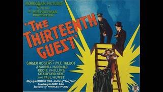Ginger Rogers in "The Thirteenth Guest" (1932) - feat. Lyle Talbot