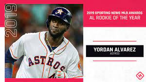 Visit the official mlb shop for mlb jerseys, apparel & more. Astros Yordan Alvarez Voted 2019 Sporting News Al Rookie Of The Year Sporting News