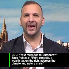 Green Party of England & Wales | "We can't just continue as things are. Andy  Burnham needs to be ready to take on power and wealth." Zack Polanski on  Peston saying real... |