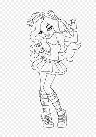 Monster high coloring pages clawdeen wolf. Clawdeen Wolf Sad Faced Coloring For Kids Monster High Monster High Munecas Colorear Hd Png Download 640x1119 3984989 Pngfind