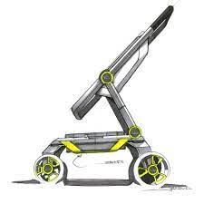 Klotzmuenchen Audi A0 Ba Thesis Design Sketch Kids Design Stroller
