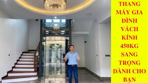 Thang máy gia đình 350kg trong ngôi nhà 65m2 sử dụng 4 đến 5 người - YouTube