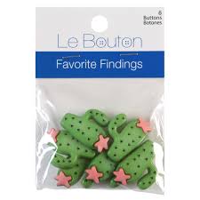 Our festive cactus party cups will add the fun factor to your summer parties! Le Bouton Cactus Buttons 6 Count Walmart Com Walmart Com
