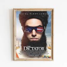 The Dictator Political Satire Comedy Film Print Art Poster Modern Movie  Canvas Painting Video Room Cinema Decor Wall Stickers
