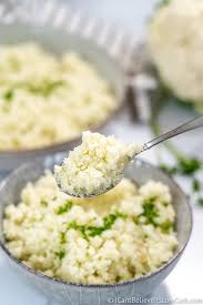 This method gives the rice a nice, neutral flavour, perfect for serving with a curry or tagine. How To Make Cauliflower Rice 7 Best Ways For Riced Cauliflower