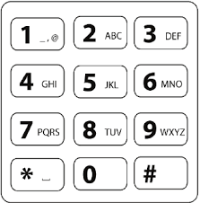 Dec 12, 2016 2:51 pm view answer in context. The Standard 12 Key Telephone Keypad Character Layout Follows The Itu Download Scientific Diagram