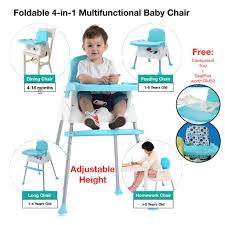 They are fastened together with. 4 In 1 Adjustable Baby Dining Chair Multifunctional Transparent Tray Seatpad Shopee Malaysia