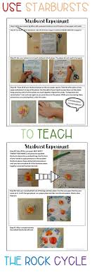 Starburst Rock Cycle Help Students Remember Each Step Of The Rock Cycle With This Ea Rock Cycle Middle School Science Experiments Interactive Science Notebook