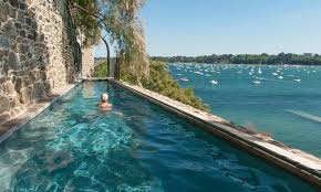 Hotel vue sur mer dinard. Hotel Castelbrac In Dinard France Hotel Dinard Seaview Luxury Dinard Piscine Spa Solarium