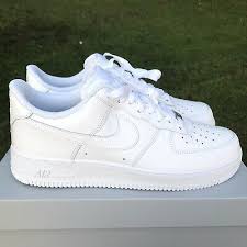 Nike Air Force 1 07 Triple White Women S Sneakers 315115 112 Size 9 In 2020 Nike Air Force Nike Air Nike