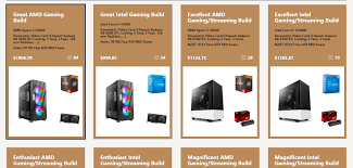 PCPartPicker website