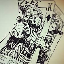 Largest selection temporary tattoos in the world (>4,000 top designs) order your temporary tattoos. Gangster King Card Tattoo Novocom Top