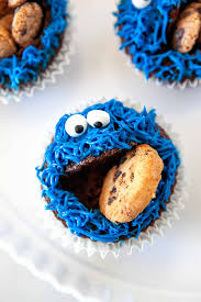 Learn how to draw a cute and super scary cupcake monster! Fun Cookie Monster Cupcakes Noshing With The Nolands