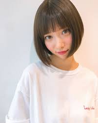 さらっとナチュラルで可愛い 前下がりのミニボブです スタイリングも簡単で大人可愛いヘアです ヘアスタイリング ヘアースタイル ボブ