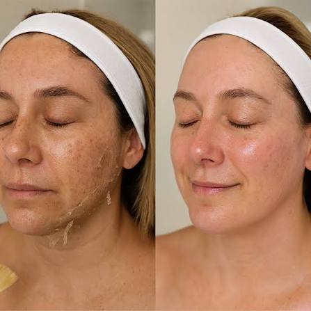 Chemical peel treatment at Profrea