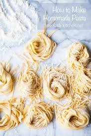 homemade pasta recipe