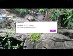 Unable To Set A Lock Screen Background Image Win10 Windows 10 Forums After that you can save current lockscreen image before you manipulations with lockscreen unable to set a lock screen background