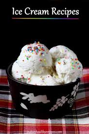 Ice cream made with almond milk: Ice Cream Recipes Without Egg Swasthi S Recipes