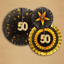 Uno de los temas más llamativos en la actualidad es el vintage, una tendencia que parte desde los años 20 a los años 60 y. Abanicos Decorativos 50 Anos Oro 24 H My Karamelli