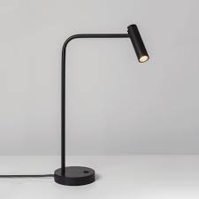 T2 is a handmade lamp made using the latest led technologies, its thin form is achieved thanks to a. Astro Sku34943i4l Enna Desk Black Ideas4lighting