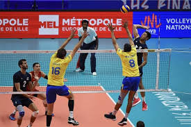 A seleção brasileira de voleibol masculino é a seleção nacional de voleibol adulta profissional brasileira, organizada e gerenciada pela confederação brasileira de voleibol (cbv). Fora Do Podio Na Liga Volei Masculino Acende Sinal De Alerta 08 07 2018 Esporte Folha