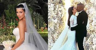 Kim kardashian and kanye west recreate their wedding moment. Three Times A Bride Kim Kardashian S Weddings Compared