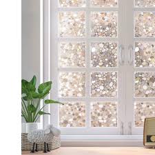 Opt for a frosted finish with an all over pattern to ensure that light is let in and incorporate the key colours throughout the rest of the scheme. Matte White 17 5 X 78 7 Privacy Window Film No Glue Frosted Glass Sticker For Home Office Static Anti Uv Window Paper Decorative Window Covering For Bathroom Window Films Window Stickers Films Rapidinfrastruktur Com