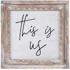 Welcome buffalo check door mat. This Is Us Wood Wall Decor Hobby Lobby 1798198