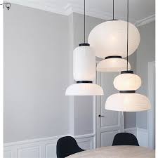Danish Design Modern Oak Led Pendant Lights Art Rice Paper White Hanging Lamp For Living Room Decor Restaurant Bedroom Lanterns Pendant Lights Aliexpress