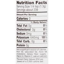 Our free nutrition label maker provides 3 nutrition facts templates. Nosalt Original Sodium Free Salt Alternative 11 Oz Walmart Com Walmart Com