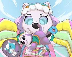 Paw patrol everest plush toy