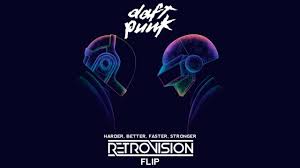 A live version of harder. Daft Punk Harder Better Faster Stronger Retrovision Flip Youtube